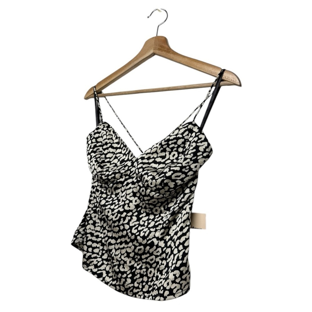 superdown Black and White Leopard Print Camisole - NWT SEE DESCRIPTION - Picture 5 of 11